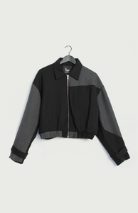 Bomber Jacket Front Zipper 02