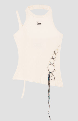 Top Halter Layer {Milk}