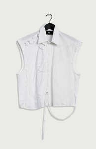 Shirt Cropped Sleeveless Table Cloth 02