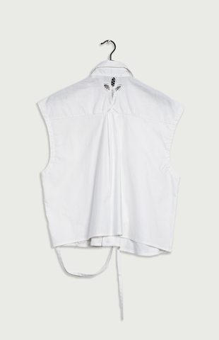 Shirt Cropped Sleeveless Table Cloth 02