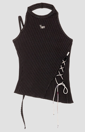 Top Halter Layer {Black}