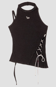 Top Halter Layer {Black}