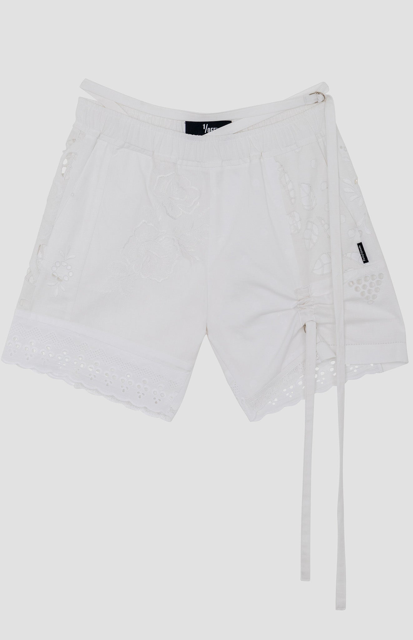 1OFF-Paris-Hue-Pants-Table-Cloth-Shorts-01 (front)