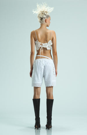1OFF-Paris-Hue-Pants-Table-Cloth-Shorts-01 (model, back)