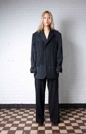 1OFF-Paris-Mirage-Blazer-Contrast-Stitching-02-GOOGLE2 (model, front)