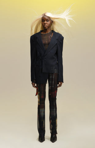 1OFF-Paris-Mirage-Blazer-Double-Asymmetric-Black-Navy-02-GOOGLE2 (model, front)